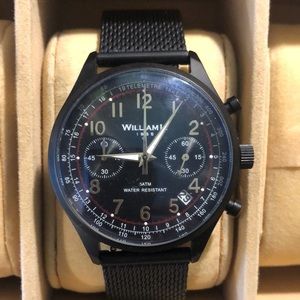 NEW IN BOX William L. Black Automatic Chrono